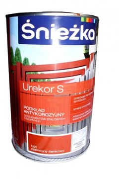 Сніжка urekor s грунтовка (прокладка) антикорозійний сірі 0, 8l, фото