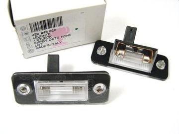 Original lamp lights rooms trejestracyjnej audi a8 d3 4e left, фото