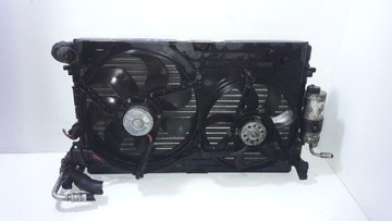 Toledo audi set water radiator air conditioning fan, фото