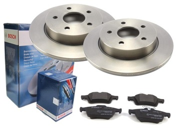 Disks+ pads bosch ass volvo s40 2 v50 c30, фото