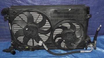 Seat leon 2 1.6 fsi radiator set of radiators, фото