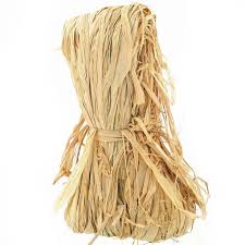 Raffia natural decorative 18 colors 100g hit, фото