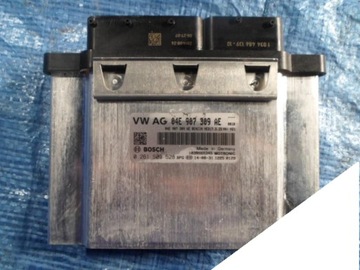 Vw tiguan fl 1.4 tsi computer motor 04e907309ae, фото