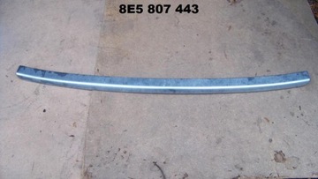 Audi a4 8e5 little overlay chrome rear bumper back, фото