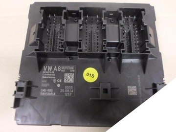 Vw control unit block comfort 5k0937086t xenon led backlight, фото