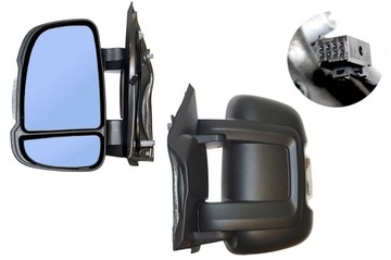 Mirror left electric ducato jumper boxer 06- -, фото
