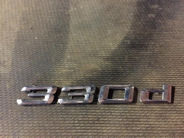 Bmw e46 эмблема значек bmw 330d оригинал, фото