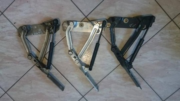 Curtains hood shock absorber opel vectra b right left, фото