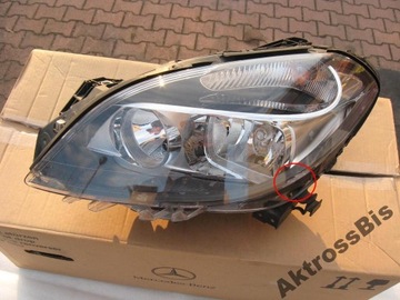 Mercedes b - class w246 left headlight, фото