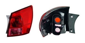 Tail light external. nissan qashqai 2007 - 2010 right, фото