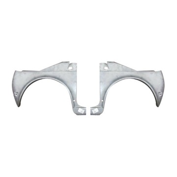 Front wing fiat 126p fl 72 - 94 left galvanized, фото