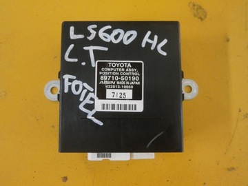 Lexus ls600h ls 07- control unit seat 89710-50190, фото