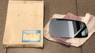 Mazda 323 bg c 89 - 94r mirror element right new original, фото