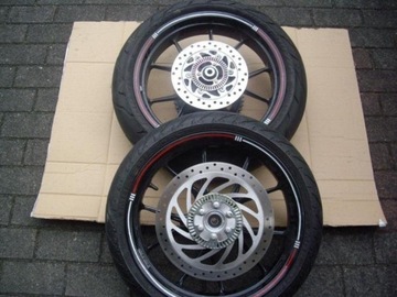 Wheel ass abs axis ktm duke 125 as new, фото