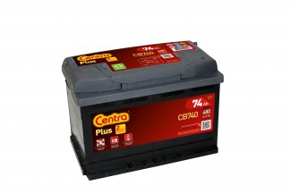 Аккумулятор центра plus 12v 74ah 680a cb740, фото