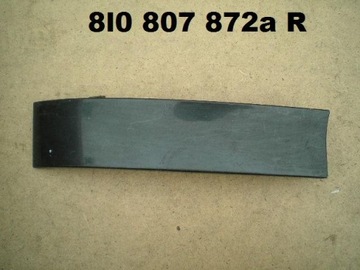 Audi a3 8l0 overlay under headlights rear bumper right rear 3-door, фото