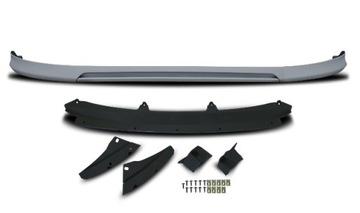 Spoiler bumpers front vw golf 6 abs, фото