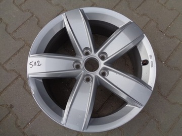 Alloy wheel volkswagen original 6. 5" x 17" 5x112 et 38, фото