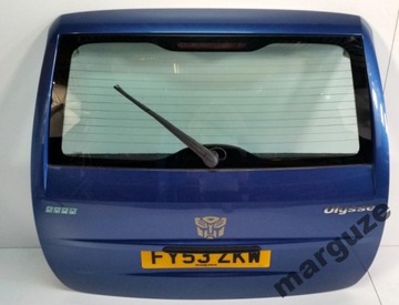 Lid trunk ass back fiat ulysse 02-08 glass, фото