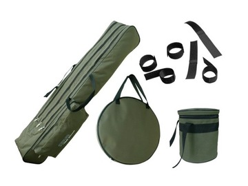 3 compartment 170cm fishing rod cover * 10 grtisow, фото
