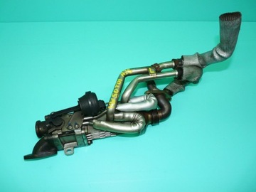 Vw phaeton 5.0 tdi ajs radiator exhaust gases egr left, фото