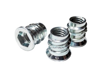 Coupling double-stranded screw trees with flange m6 10sz, фото