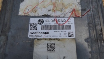 Компьютер двигателя vw golf vi 03l906023mq 1. 6tdi, фото
