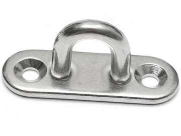 Deck peephole longitudinal stainless steel 60x20 carbine, фото