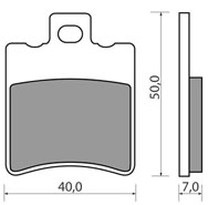Pads piaggio nrg ntt zip free typhoon 50 hexagon, фото