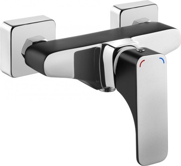 Shower mixer deante hyacinth bqh b400 black, фото
