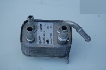 Audi vw oil cooler oil cooler 7l6203491b, фото