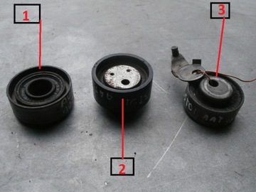 Audi 100 c4 a6 2.5 tdi 91 - 97 ролик натяжитель ремня, фото