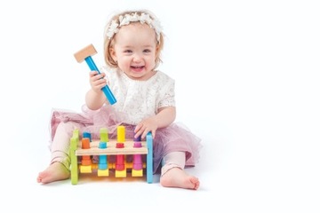 Pin puncher killing з koleczkami toy for two-year-olds for child, фото