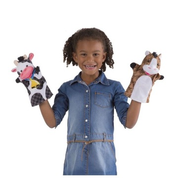 Doll rag melissa and doug friends з farm 19080 4 pieces, фото