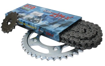 Set occasion-owy kawasaki zx-2012 1200 ninja gears+ chain zvmx!, фото