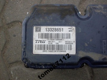 Насос abs opel insignia 13328651, фото