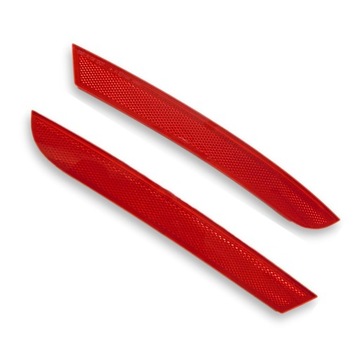 Seat leon 2 05 - 10 reflectors rear bumper posterior, фото