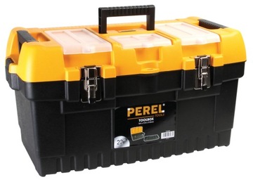 Sturdy tool box 22" om22 з metal clasps 564x310x310, фото