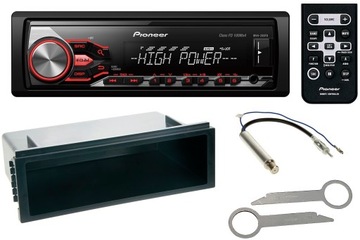 Автомагнитола pioneer mvh-280fd 4x100w vw golf 4 passat b5, фото