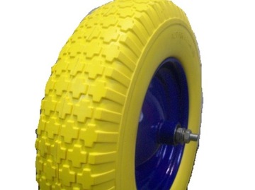 Wheel wheelbarrows wheelbarrow 4. 80-8 4, 00-8 complete polyurethane 4. 00-8, фото