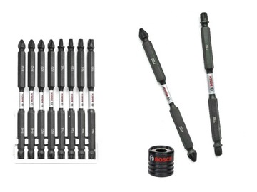 Bosch impact биты 2-сторонний 110mm 9szt. набор, фото