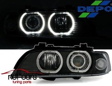 Headlights bmw e39 d2s xenon ccfl led backlight depo, фото