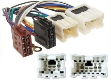 Interface iso adapter for installation radios nissan micra murano navara d22 x - trail, фото