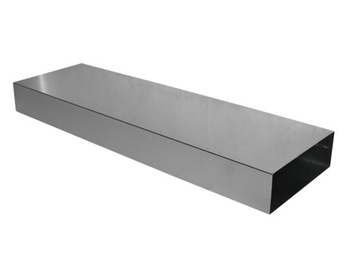 Flat channel rectangular 200x50 galvanized dgp dl 1m, фото