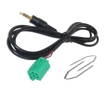 Aux mini iso renault carminat 2007 jack+ ключи, фото