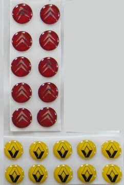 Emblem on key remote control (key) renault citroen, фото