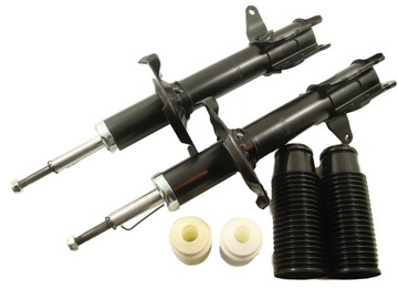 Shock absorbers x2 ass mazda premacy 99-05+bumpers+ protection, фото