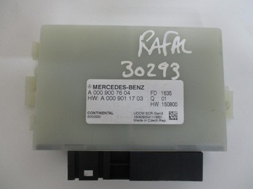E w213 block control unit a0009007604 mercedes, фото