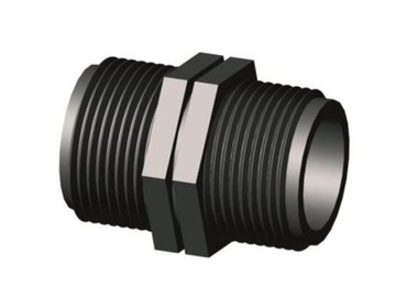 Nipple front right 1'' to distributor electromagnetic valves, фото