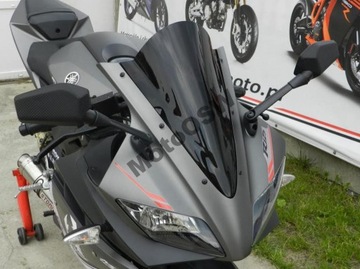 Yamaha yzf r125 glass black new vent fairing, фото